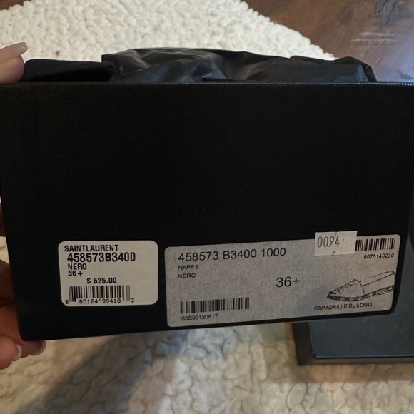 SAINT LAURENT ESPADRILLE FLATS - Picture 5 of 6